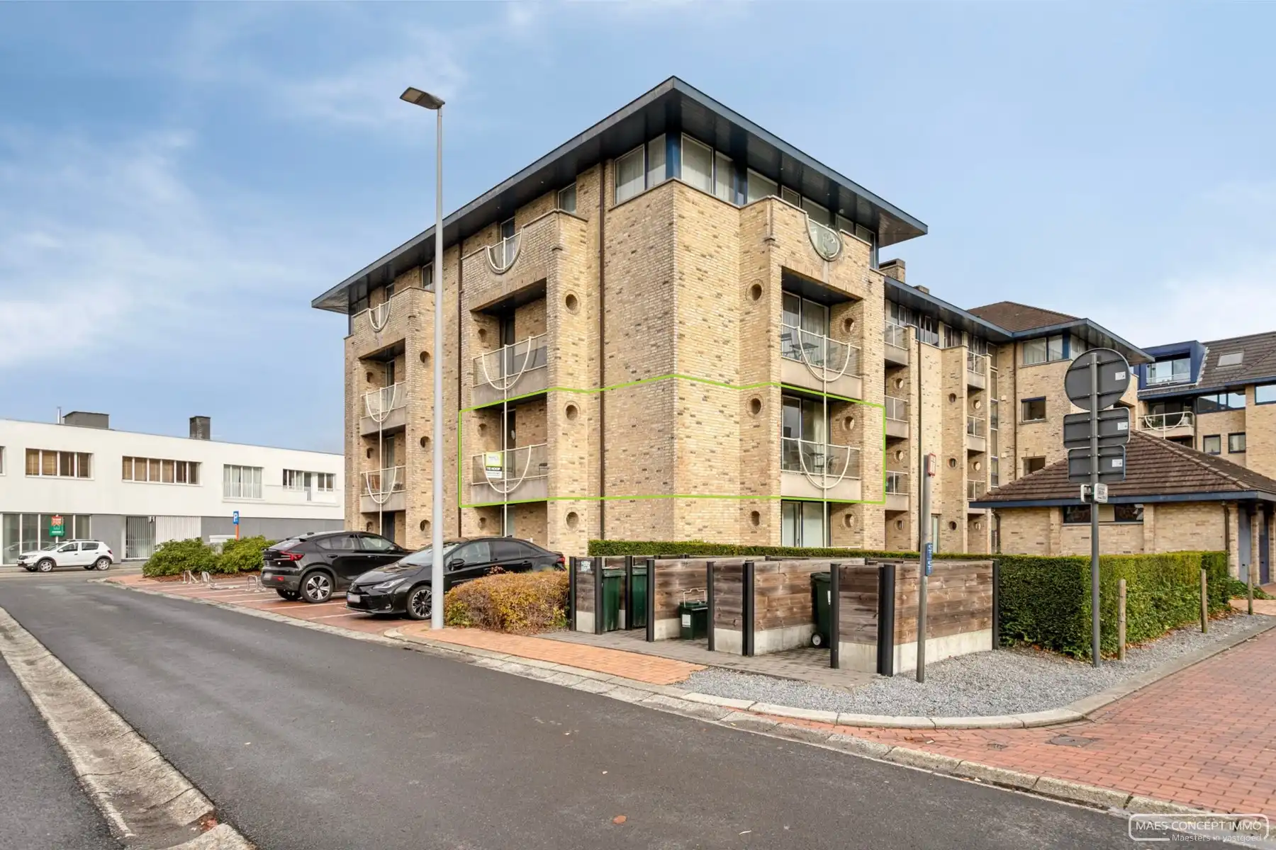 Zonnig hoekappartement met 2 terrassen op toplocatie in Oudenaarde foto {{pictureIndex}}