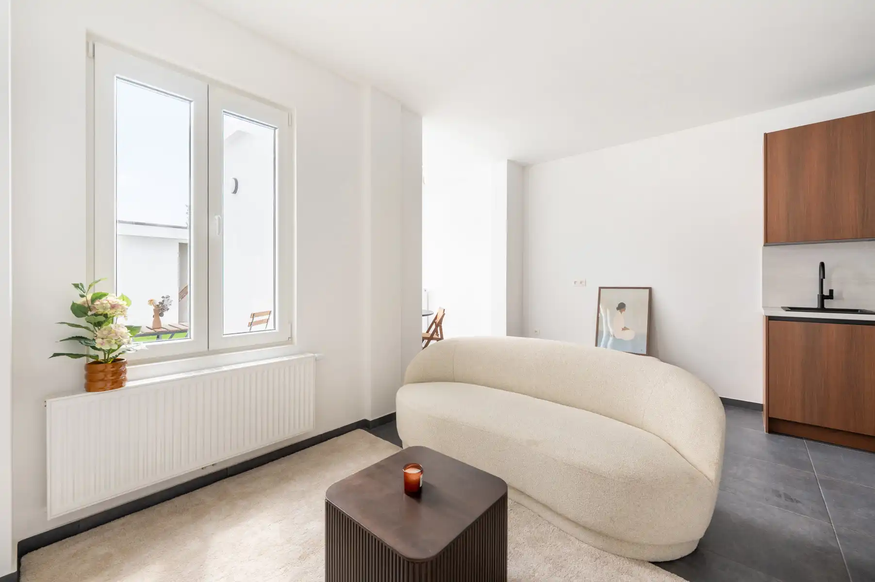 Sfeervol appartement met leuke tuin in hartje Mortsel foto 2