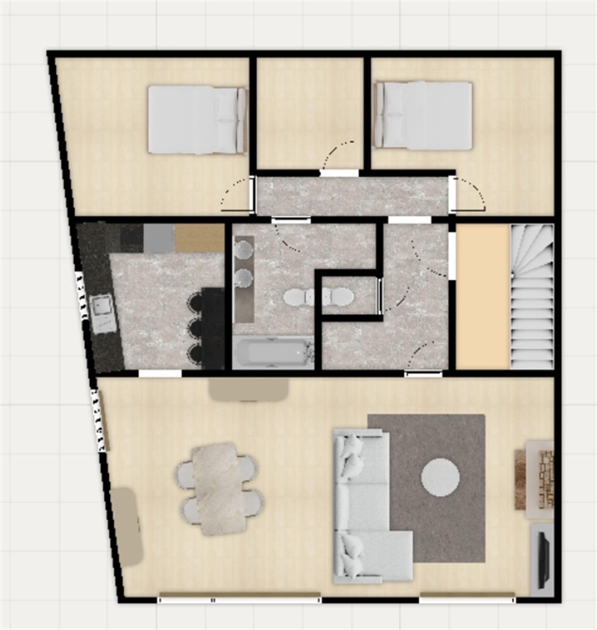 Appartement met 3 slaapkamers in centrum Duffel foto 13