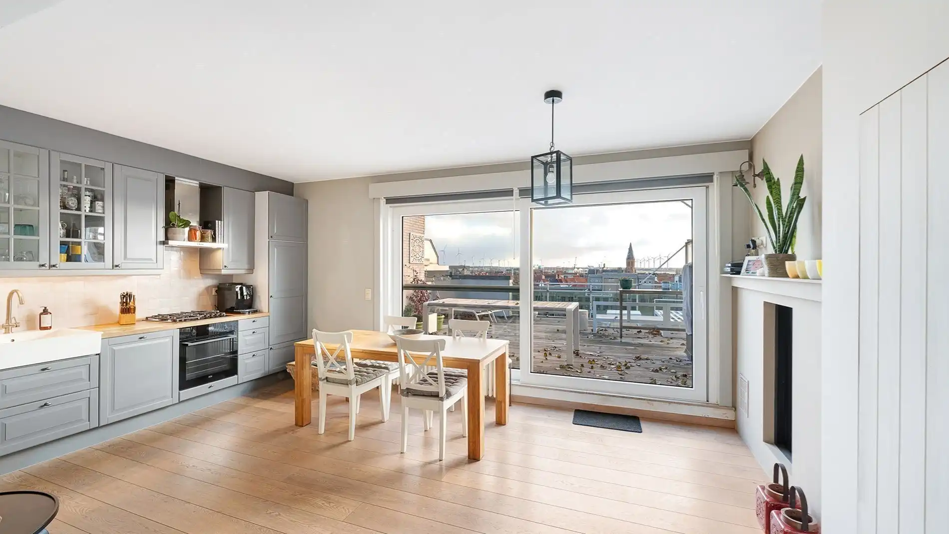 Mooie penthouse met grote zonneterrassen te Zeebrugge foto 5