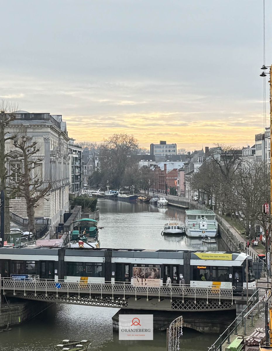 Ruim 1 slaapkamerappartement met uitzicht op de Leie foto 29