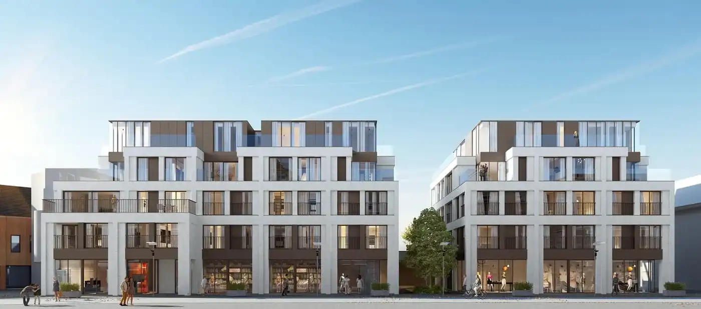 Nieuwbouwappartement met EPC A en terras in Wetteren te koop foto 2