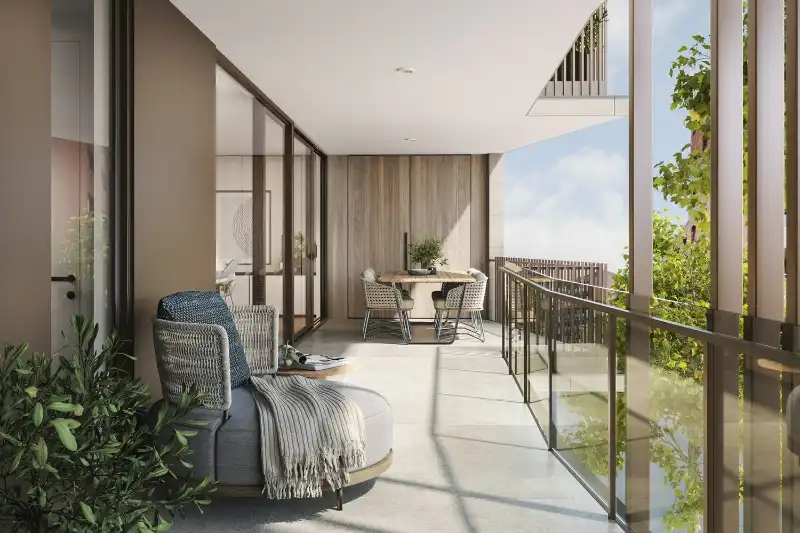 Residentie Belgiek - Appartement op de 3de verdieping met 2 slaapkamers foto 5
