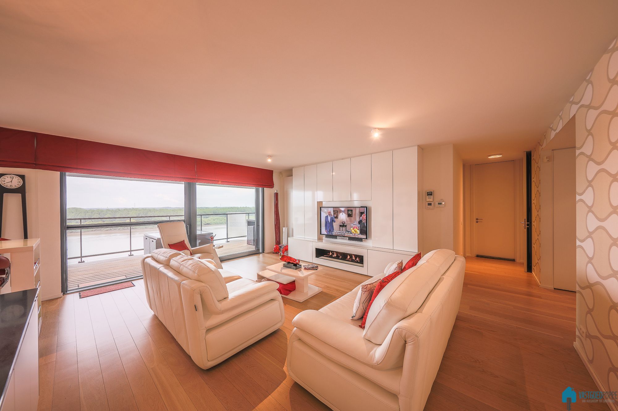 Appartement met terras zicht op de Schelde foto 4