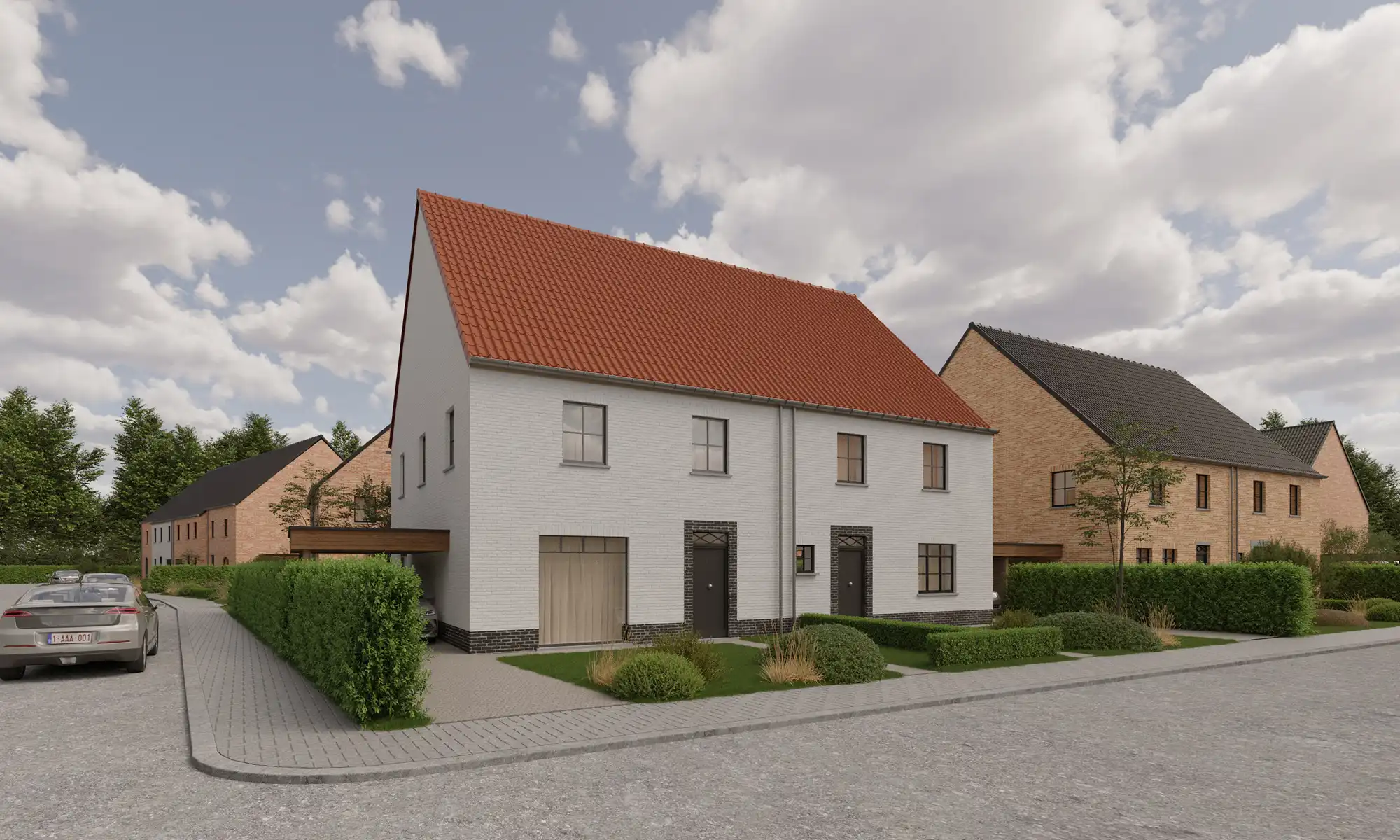 Rustig gelegen verkaveling vlakbij het centrum van Gistel. foto 9