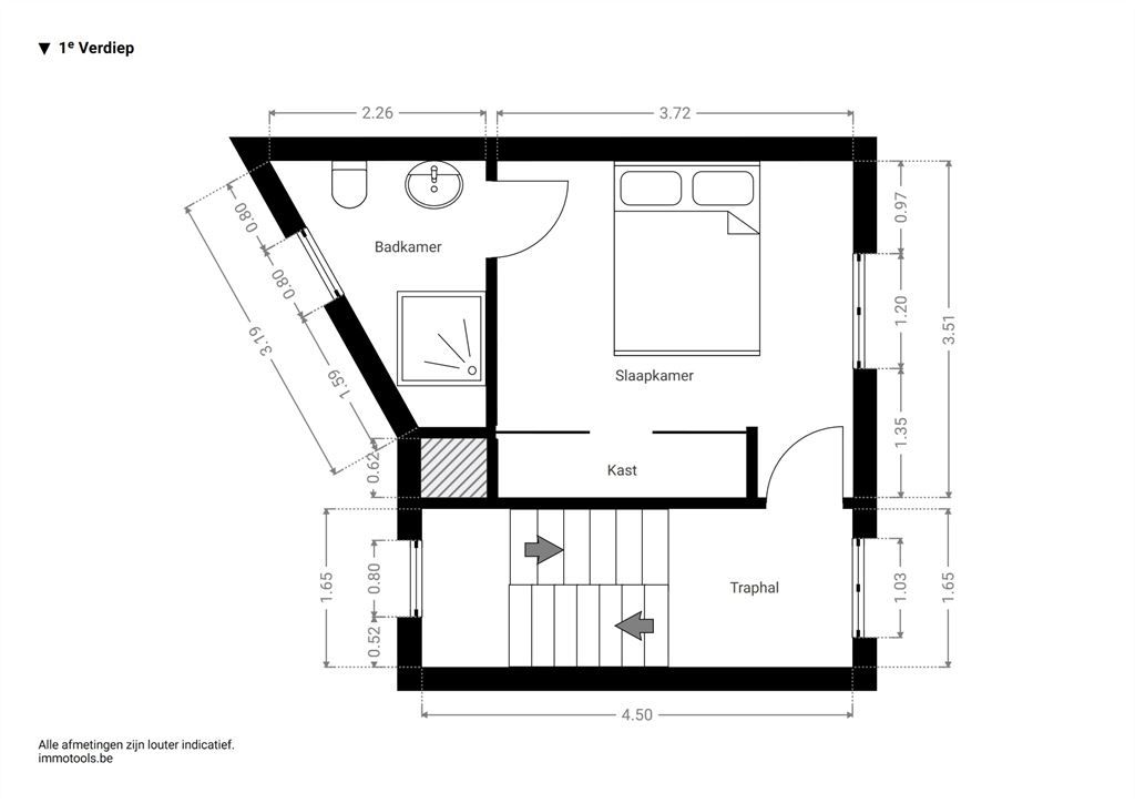 Volledig gerenoveerde woning in Oud-Berchem foto 14
