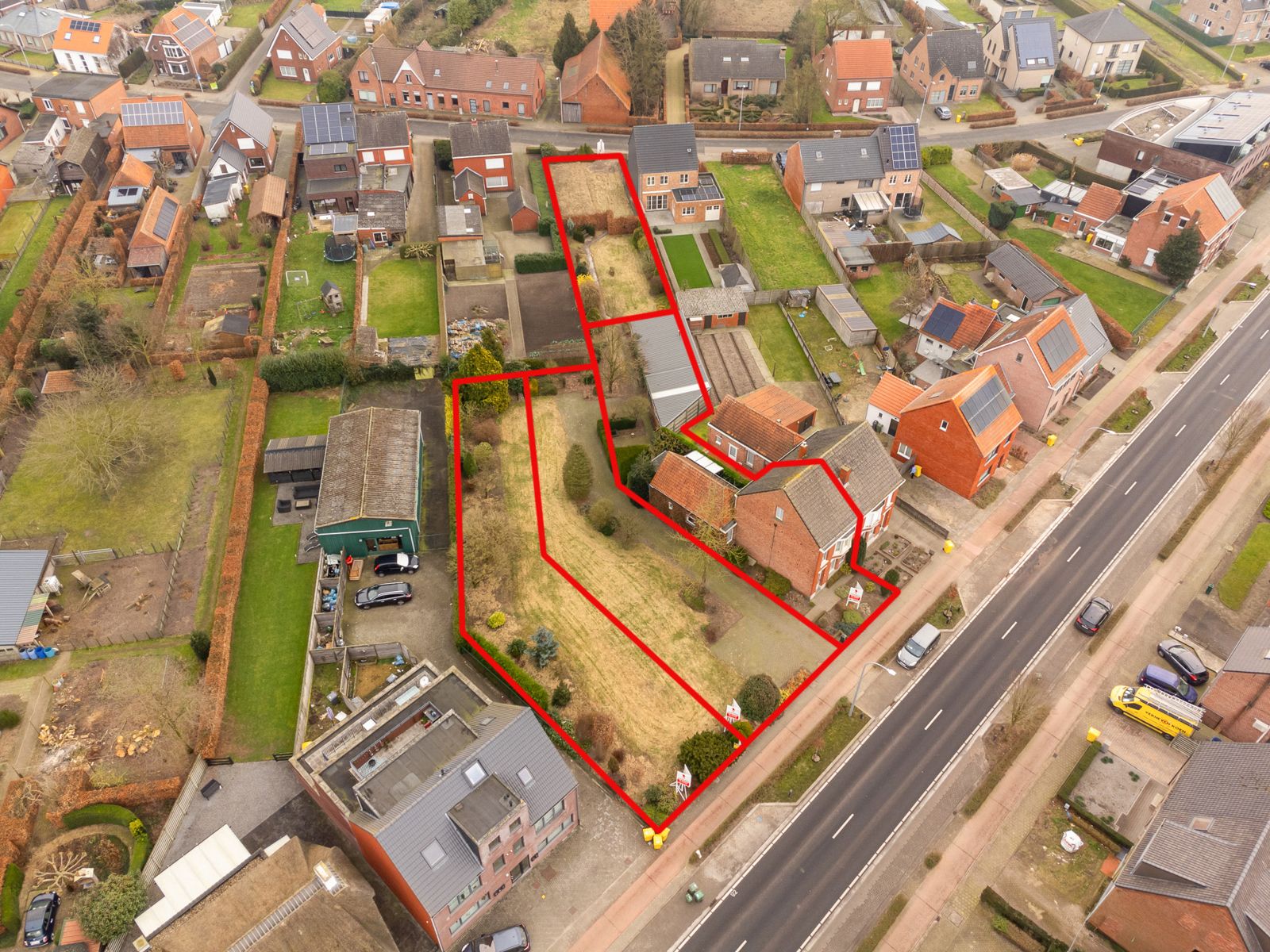 Bouwgrond voor halfopen bebouwing op 490m2 grond foto 5