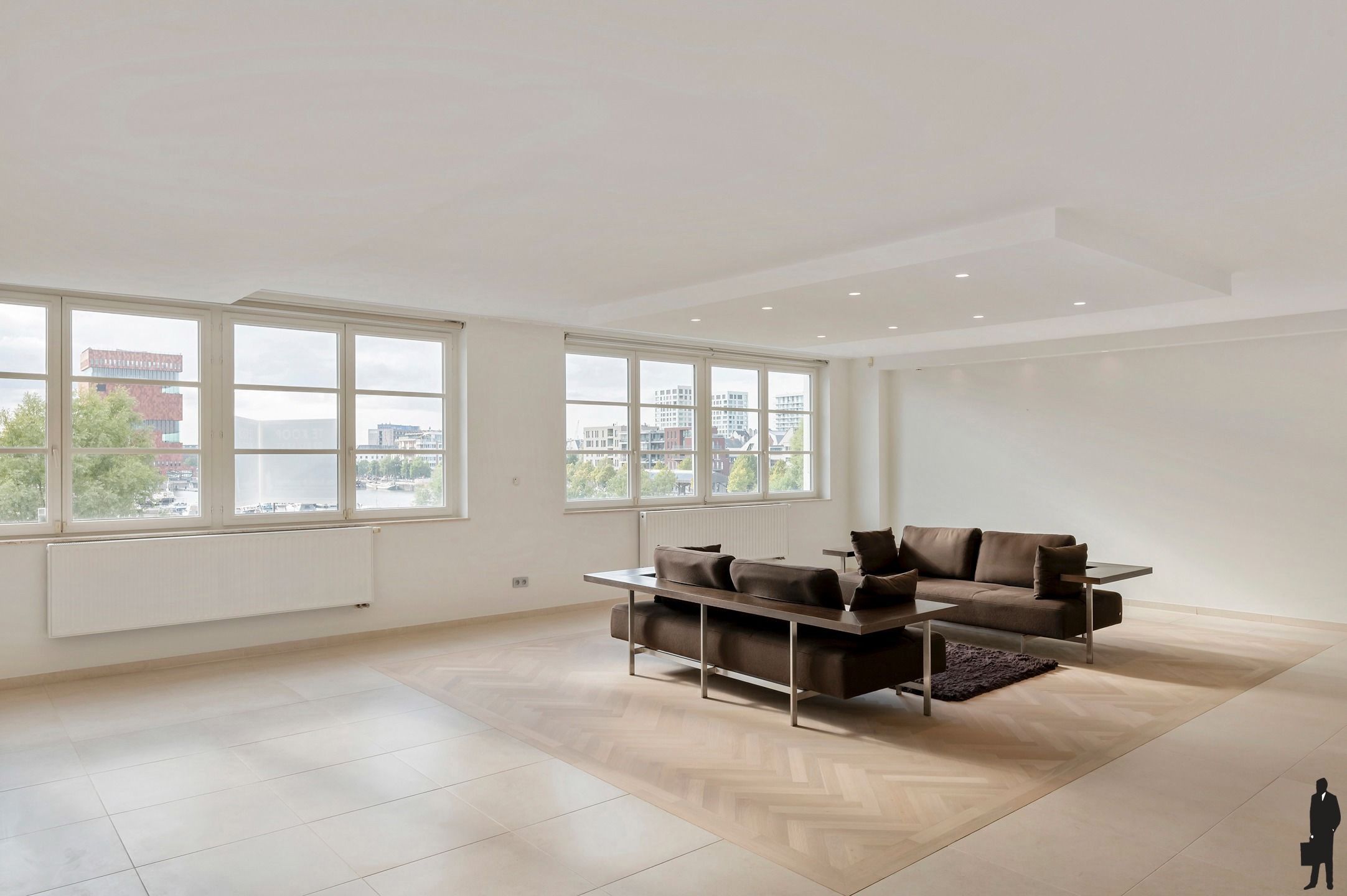 Exclusief appartement met panoramisch uitzicht op het Willemdok en het MAS foto 3