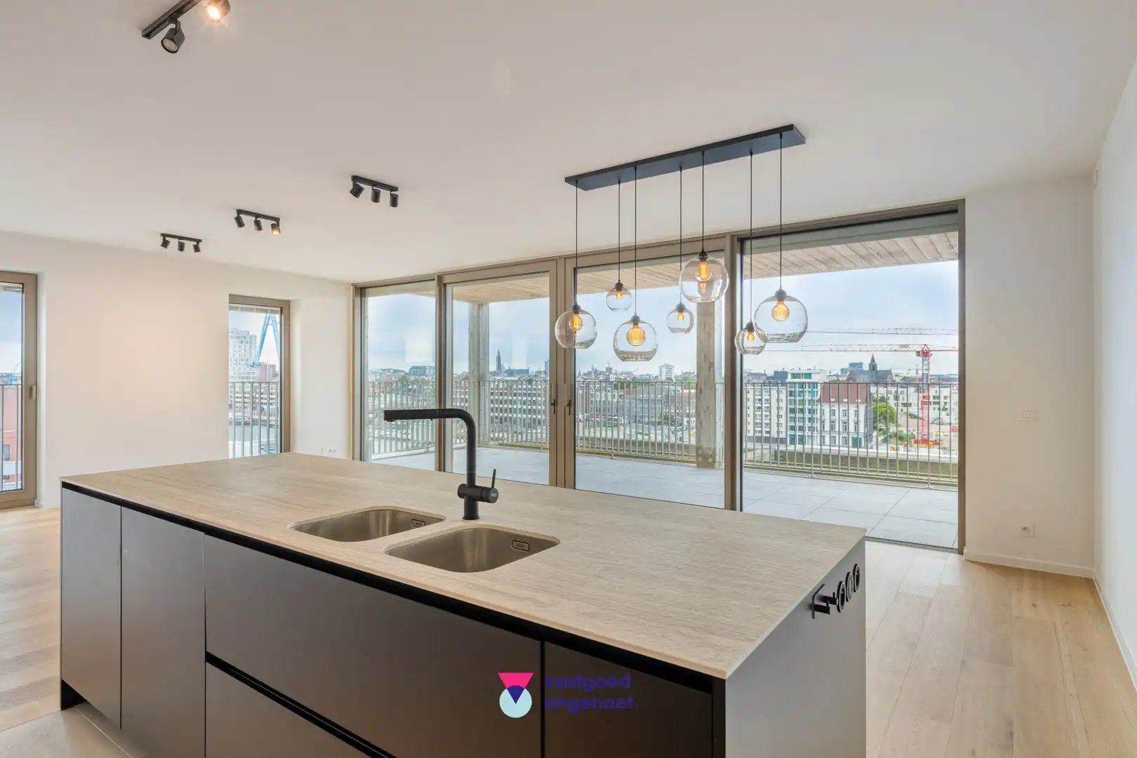 Luxeappartement met uniek zicht in Gent foto 5