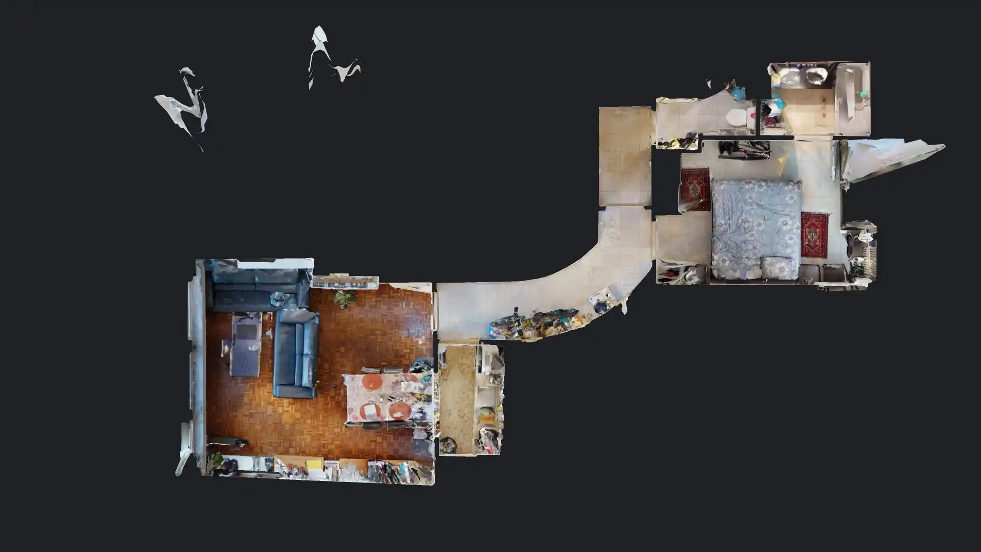Leuk appartement met zijdelings zeezicht te Duinbergen. foto 10