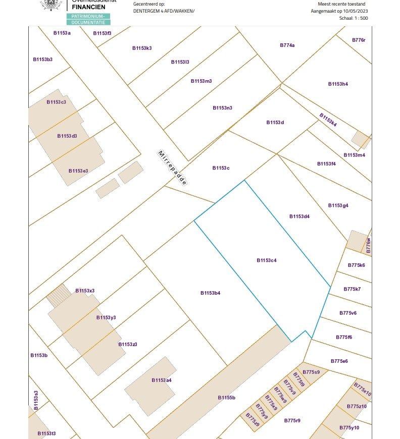 Lot bouwgrond van 681m² voor een alleenstaande woning foto 3