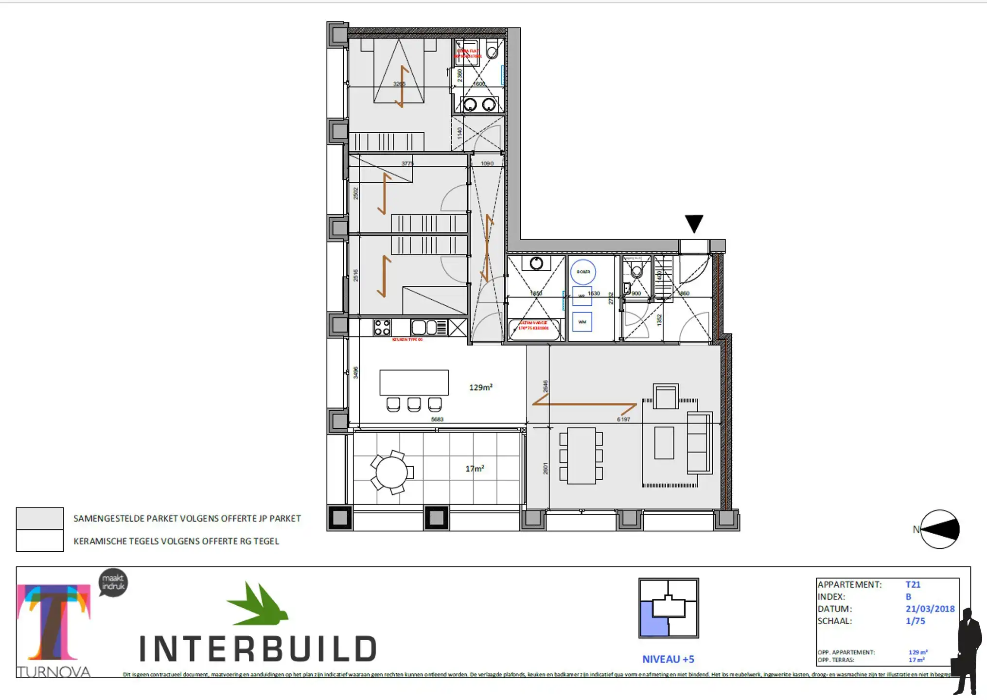 Luxe appartement met 3 slaapkamers in Turnova Toren foto 10