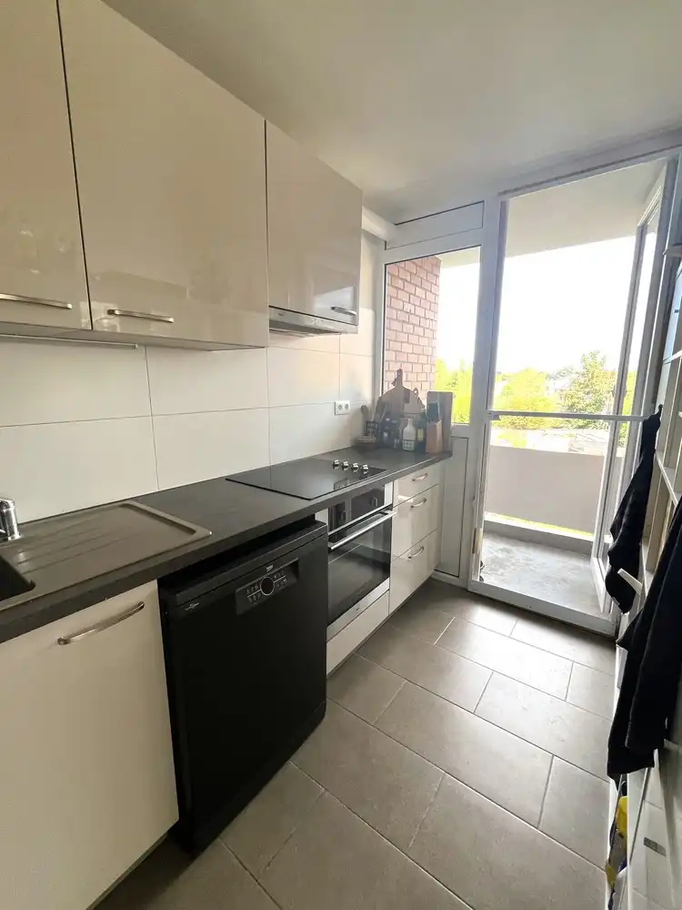 Lichtrijk hoekappartement met 2 slaapkamers, garagebox en mooie uitzichten in Heverlee foto 7