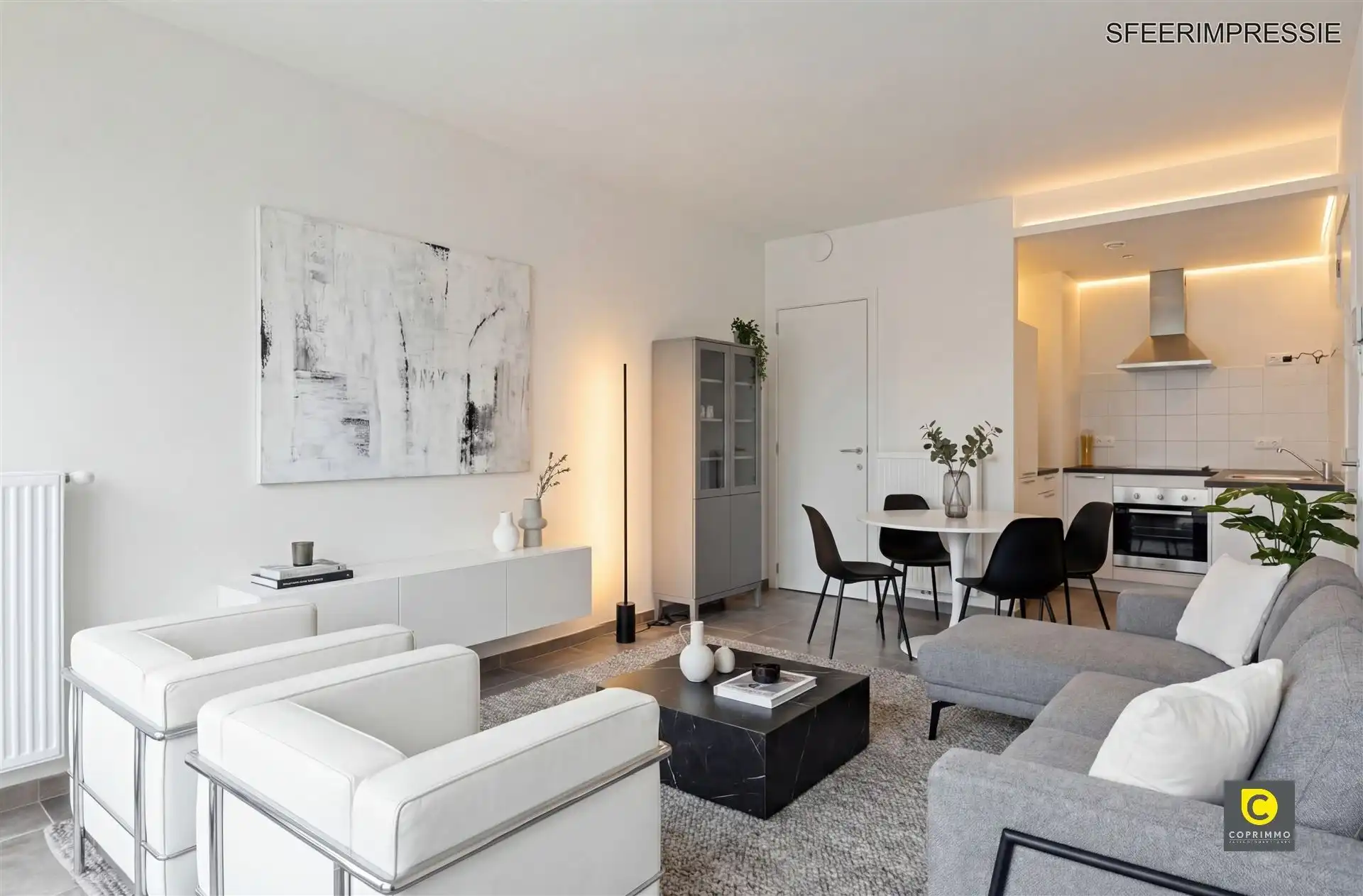 Recent 1 slpk appartement aan het Eilandje foto {{pictureIndex}}