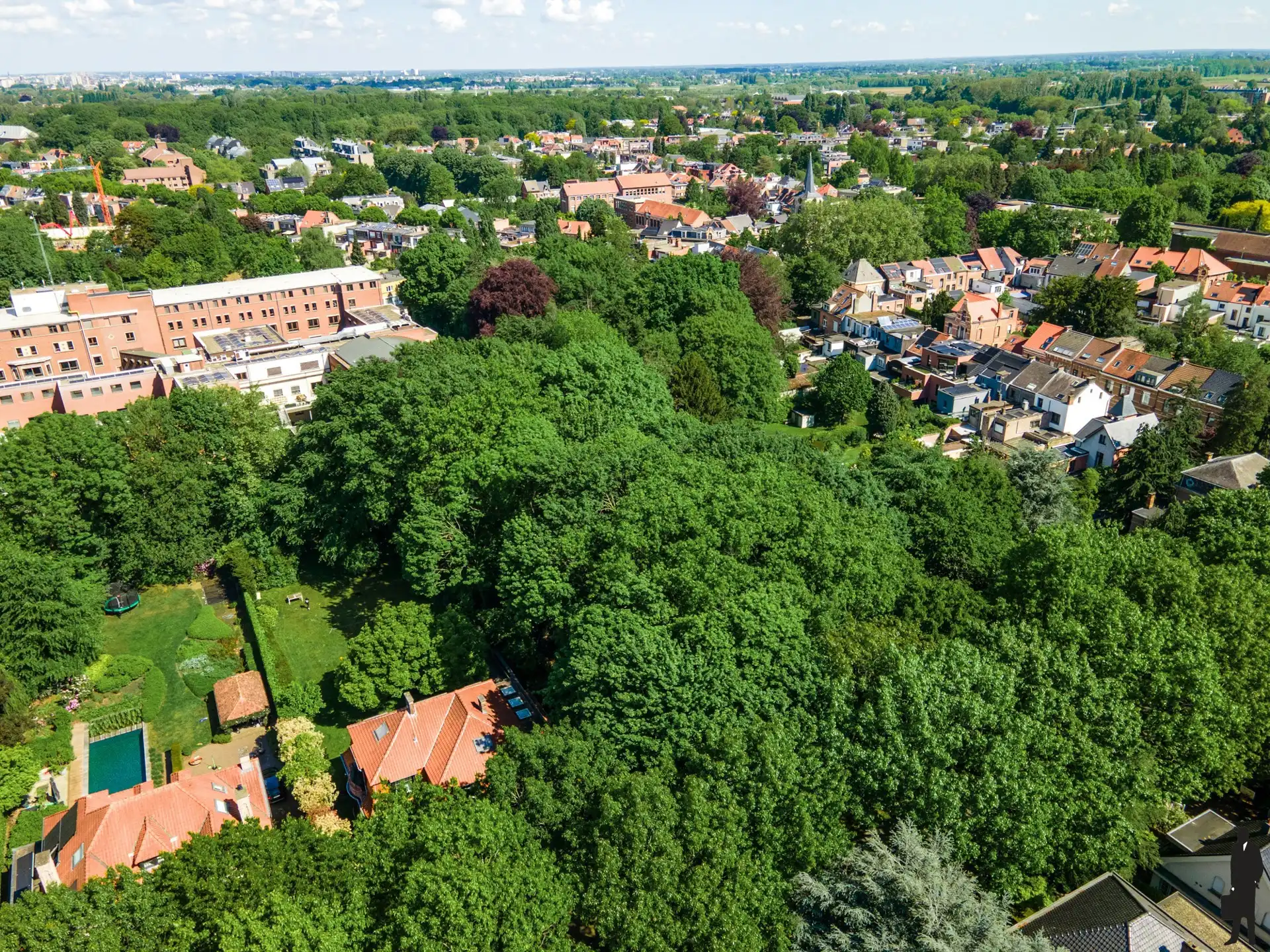 Exclusieve bouwgrond voor HOB in een groene oase te Mortsel foto 6