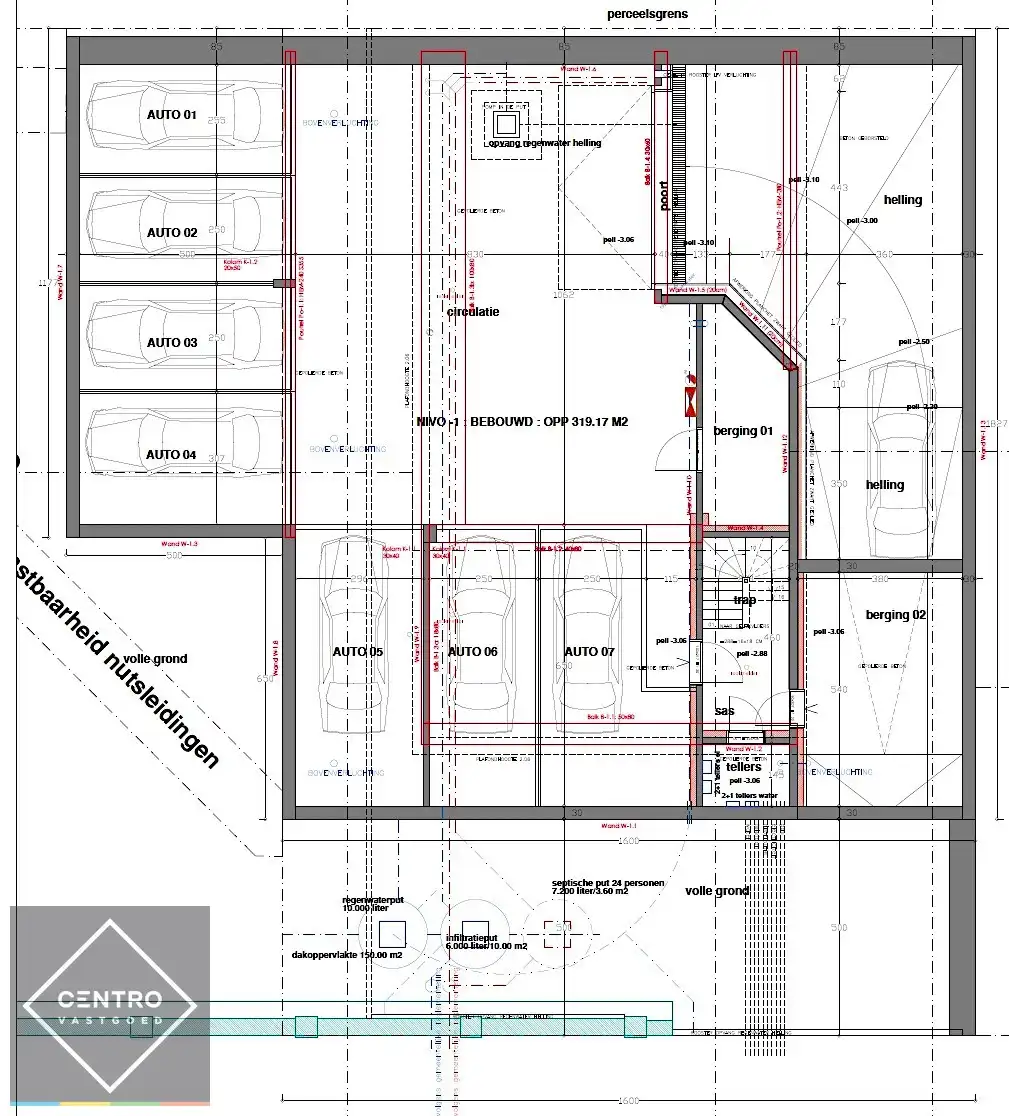 Instapklaar en bemeubelde KANTOORGEBOUW (2x 150m² op gvl + 1°V.) met berging en 4 autostaanplaatsen in de kelderverdieping. Op een boogscheut van het centrum van Brugge/expresweg. foto 19