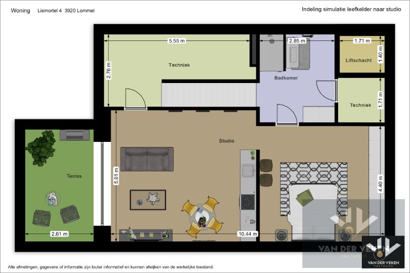 LICHTRIJK EN KNAP AFGEWERKTE WONING (2022) MET LEEFKELDER EN VOORZIENING LIFT OP 6 A 63 CA foto 31