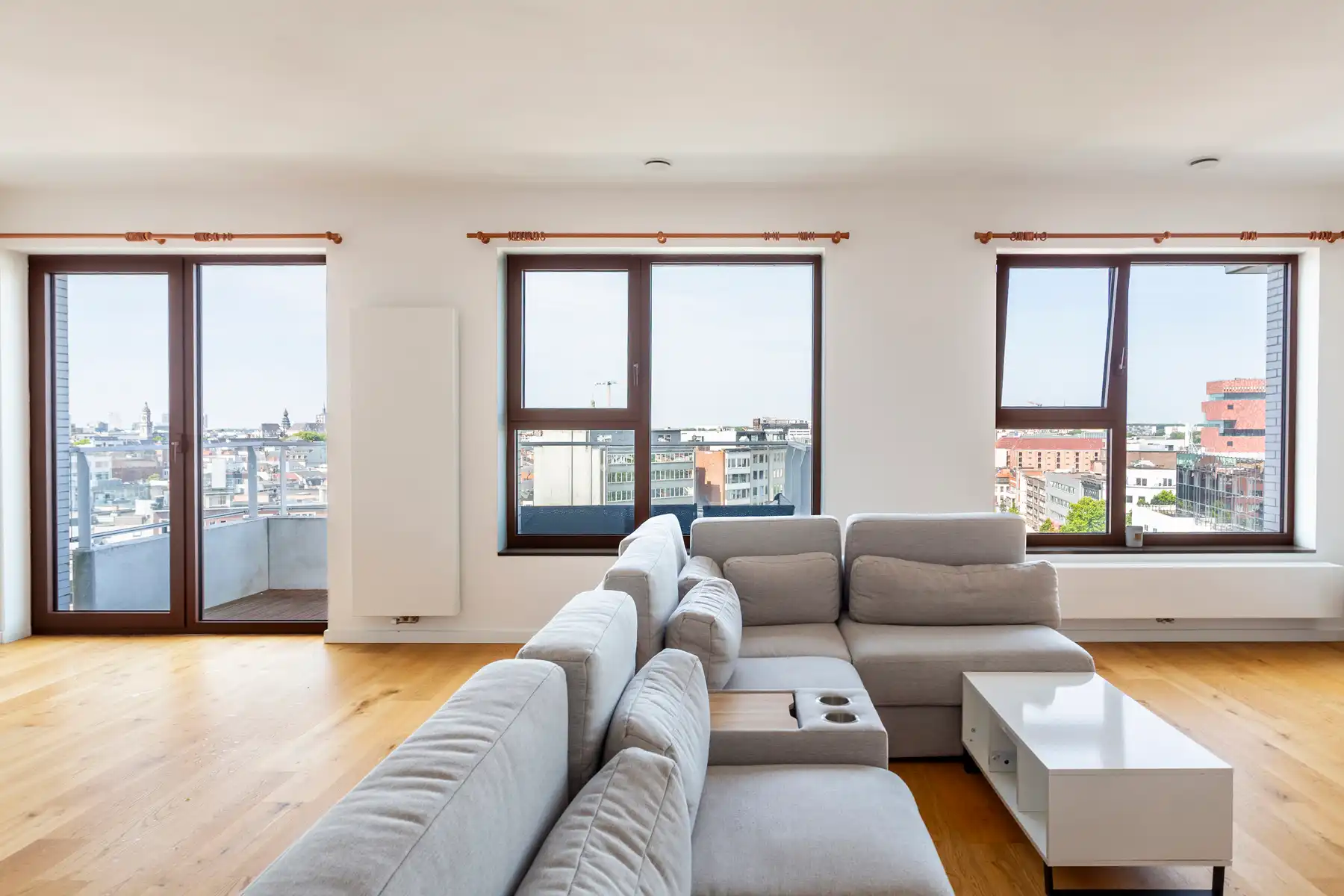 2 slpkappartement met terras & prachtig zicht over Antwerpen foto 12