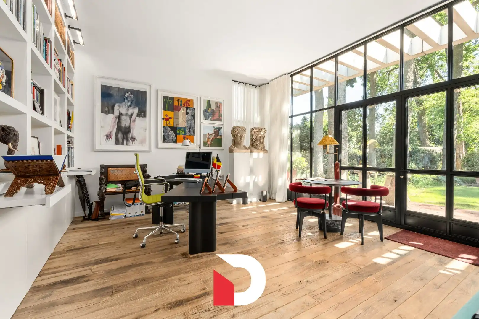 Stijlvolle en duurzame villa met unieke tuin nabij Brugge foto 6