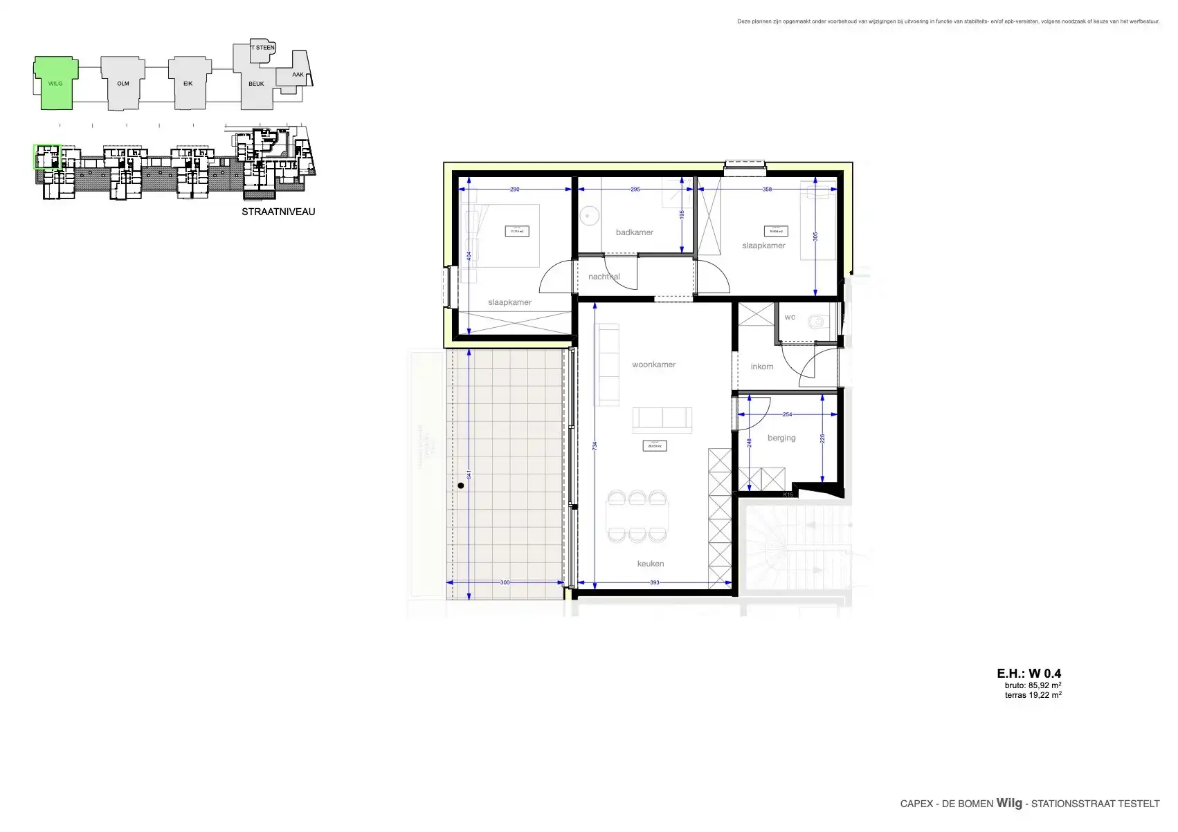 Ruim appartement 2 slpk met prachtig terras foto 2