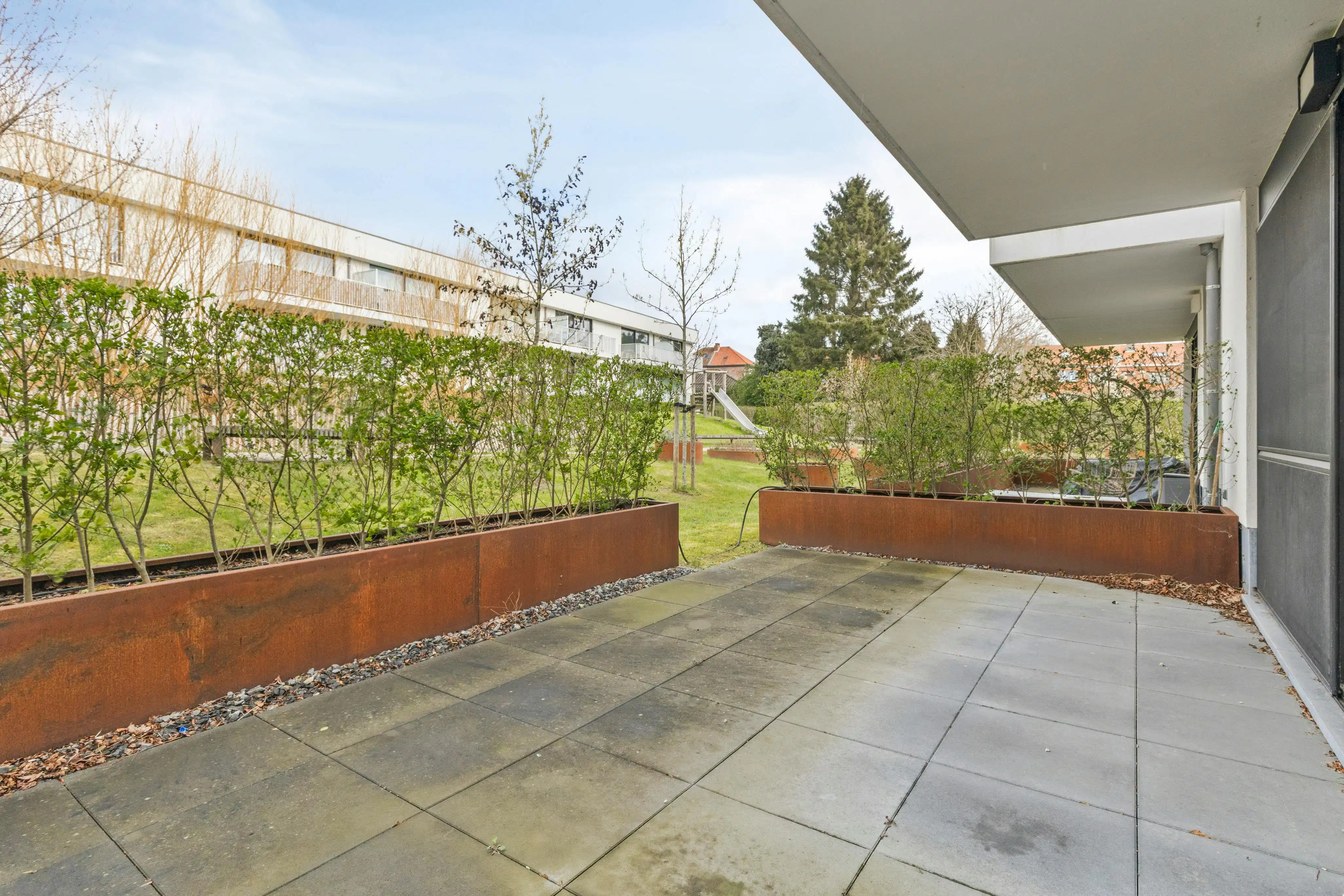 Gelijkvloersappartement met ruim terras te koop in Strombeek foto 6