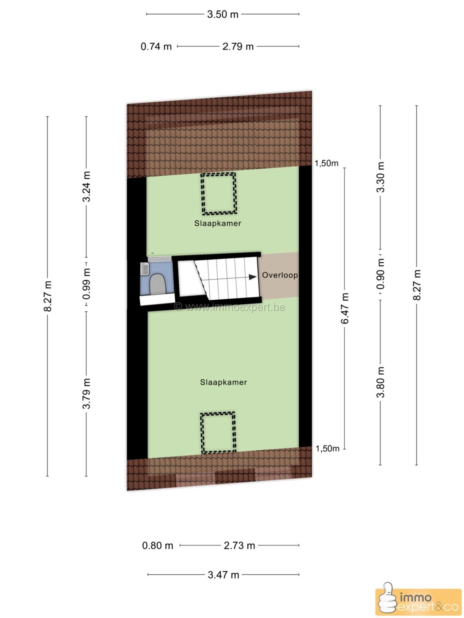 NINOVE: Woning in het centrum met 4 slpks, tuin en garage foto 26