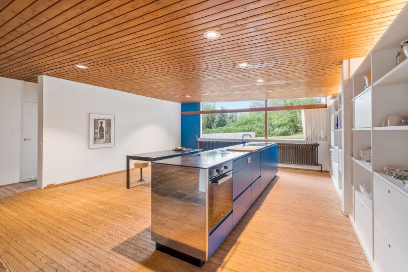 Beschermde modernistische villa op 3146m² gelegen in de Simli-wijk te Nieuwpoort-Bad. foto 15