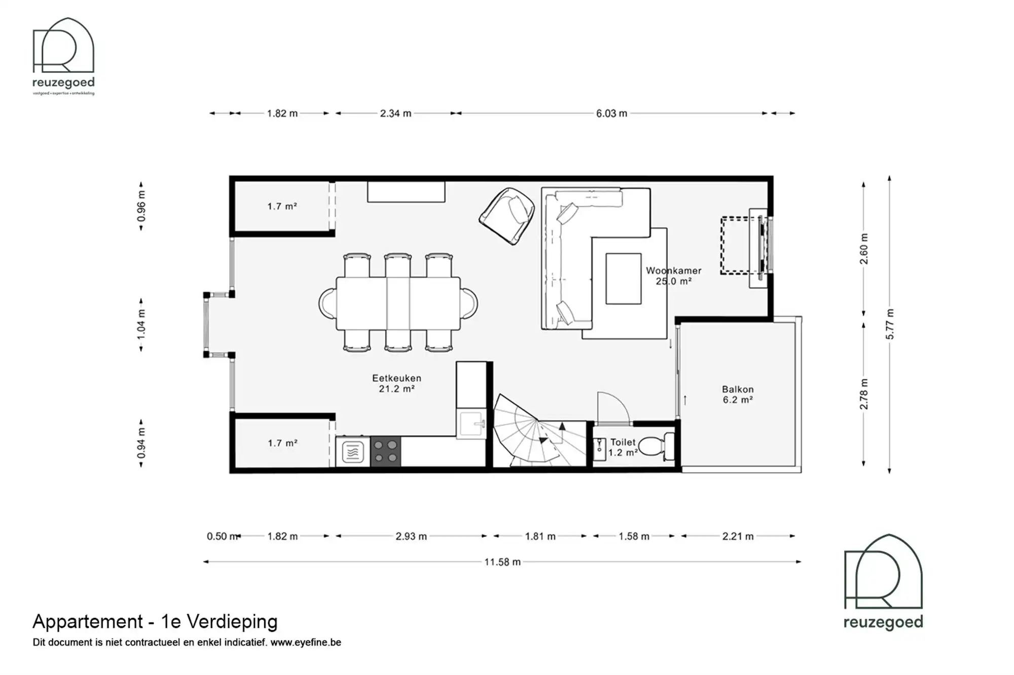 Parel van een triplex (2-3 slaapkamers) in hartje Mechelen! foto 21