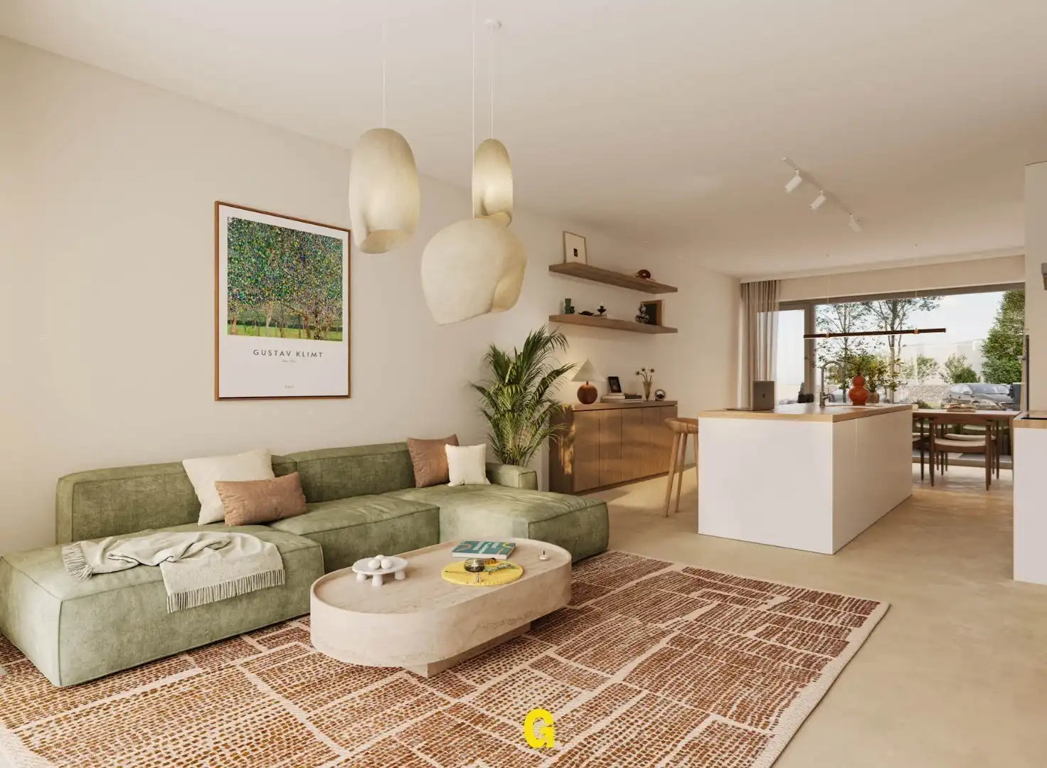 Nieuwbouwappartement op het gelijkvloers met 3 slaapkamers, doorzon leefruimte en terras in res. de Boomgaard vlakbij het centrum van Hoeselt foto 5