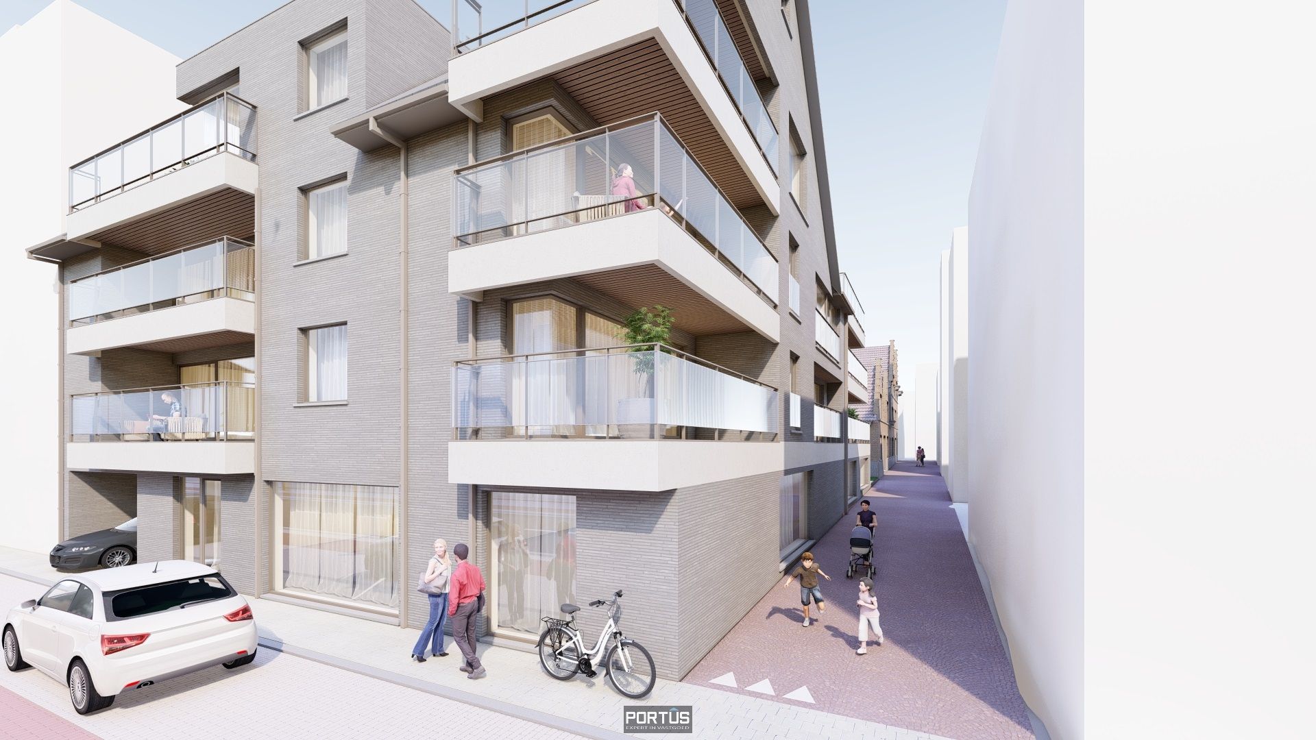 Nieuwbouwappartement te koop met 1 slaapkamer in Residentie Clement te Nieuwpoort foto 37