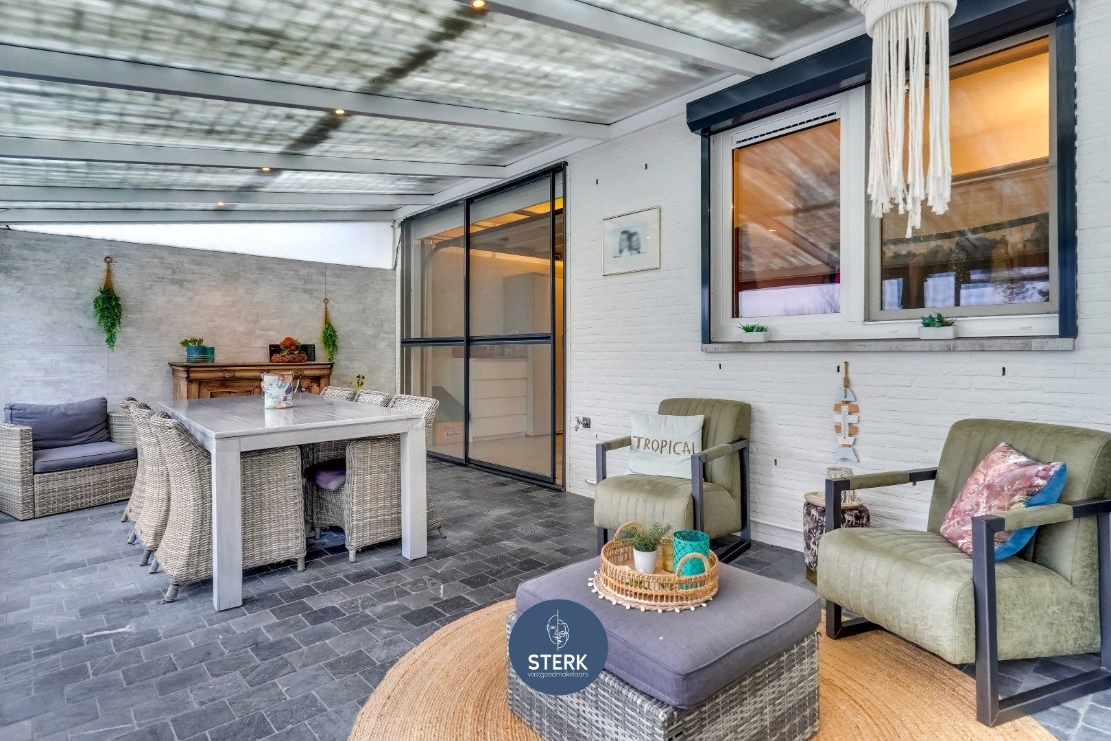 VERZORGDE GEZINSWONING MET 4 SLPKS IN EEN GROENE OMGEVING TE GELLIK !  foto 11