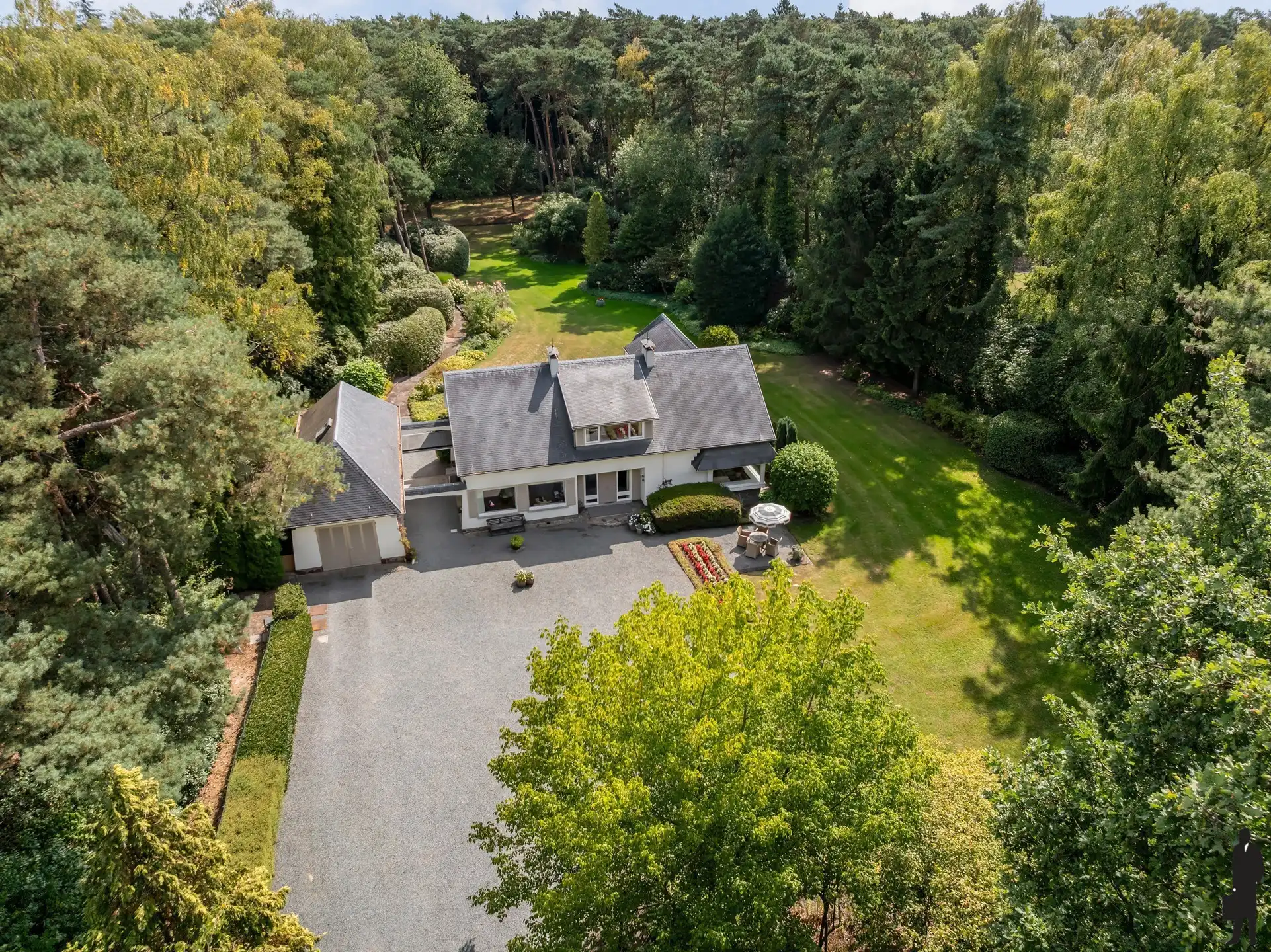 Exclusief landhuis op groen privé domein foto 3