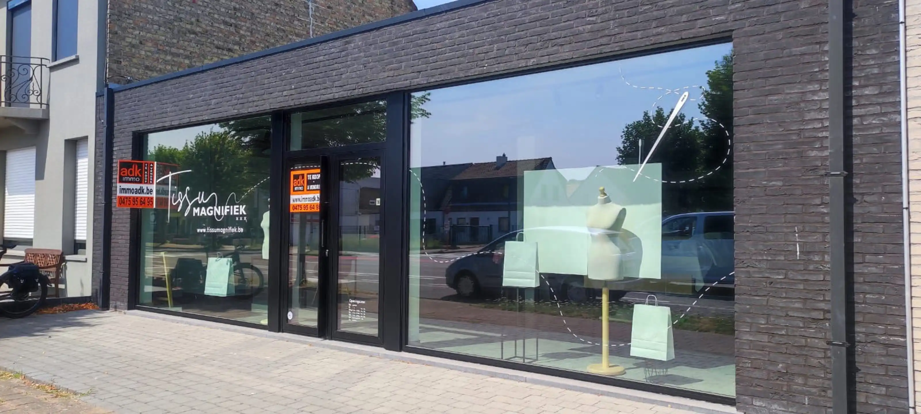 Exclusief nieuw handelspand op groot perceel en ruime private parking achteraan– Veurnestraat 161, 8660 De Panne foto 15