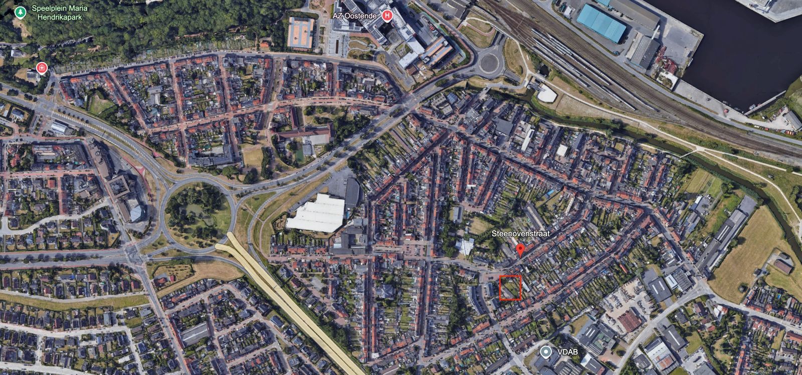 Bouwgrond, mooie perceelsgrootte, te verkavelen in rustige woonwijk Konterdam Oostende foto 4