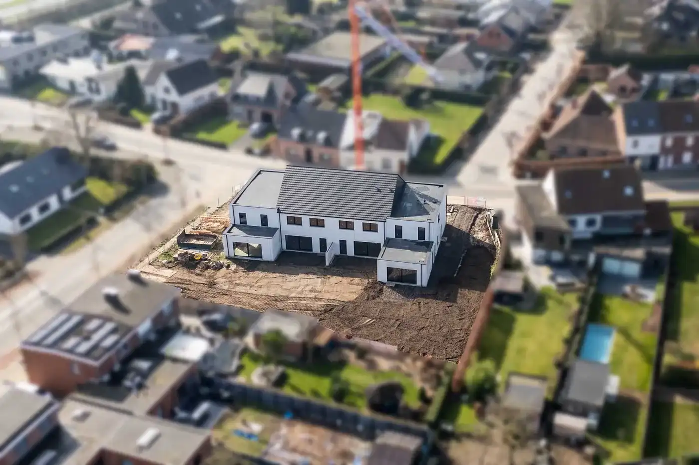 Nieuwbouwwoning in centrum Deerlijk foto 2