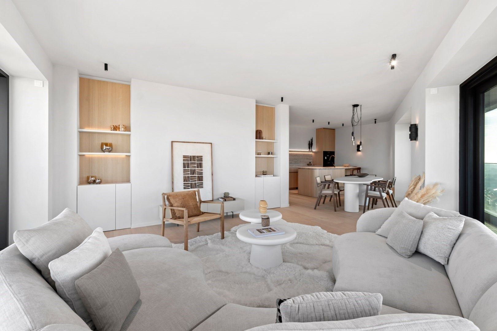 Luxueus ingericht kijkappartement in de prestigieuze Heldentoren - 15e verdiep - zicht op zee! foto 3