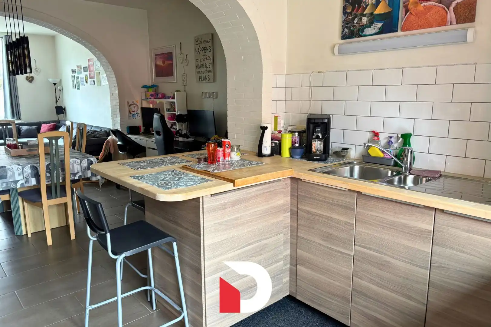 Modern appartement met 2 slaapkamers en ruim  terras foto 5