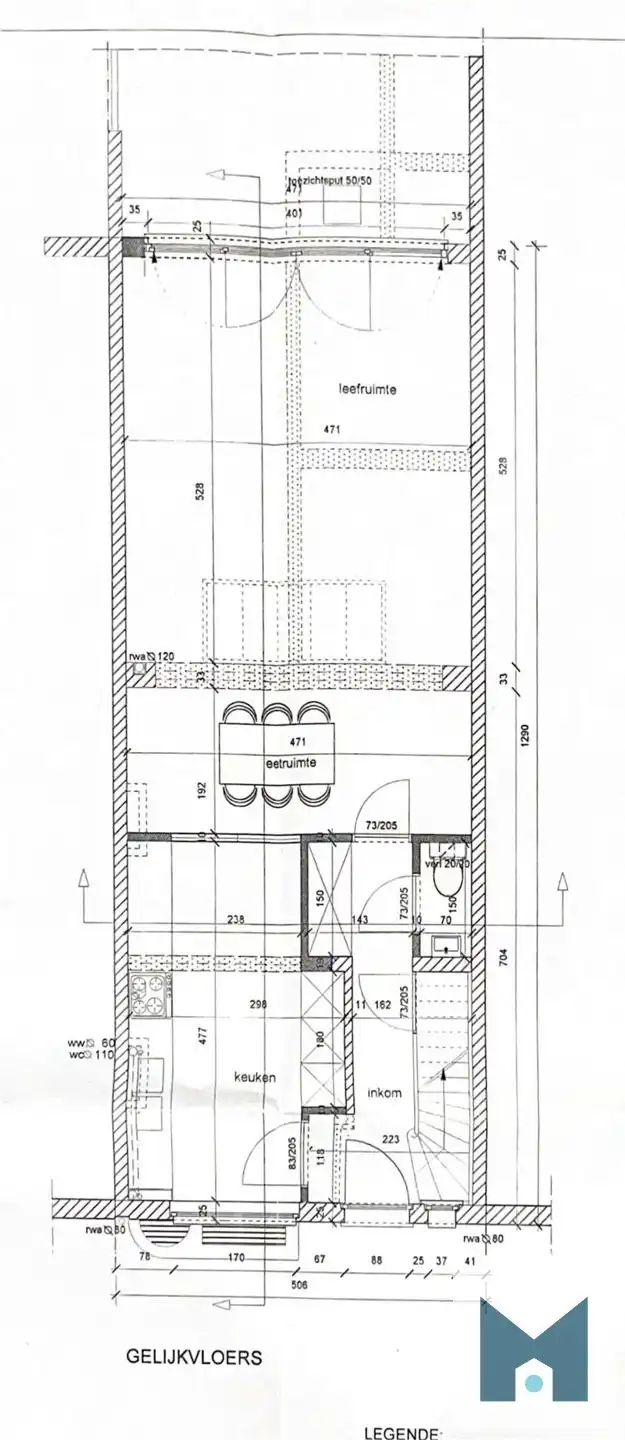 GB met 2 slpks, tuin en veel potentieel in centrum Wilrijk! foto 10