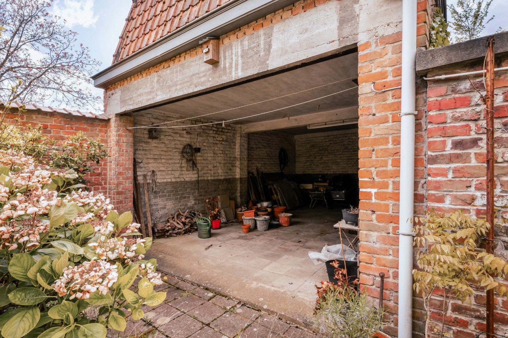 Herenhuis met atelier, garage en zuidgerichte tuin met uitweg op TOPLIGGING! foto 24