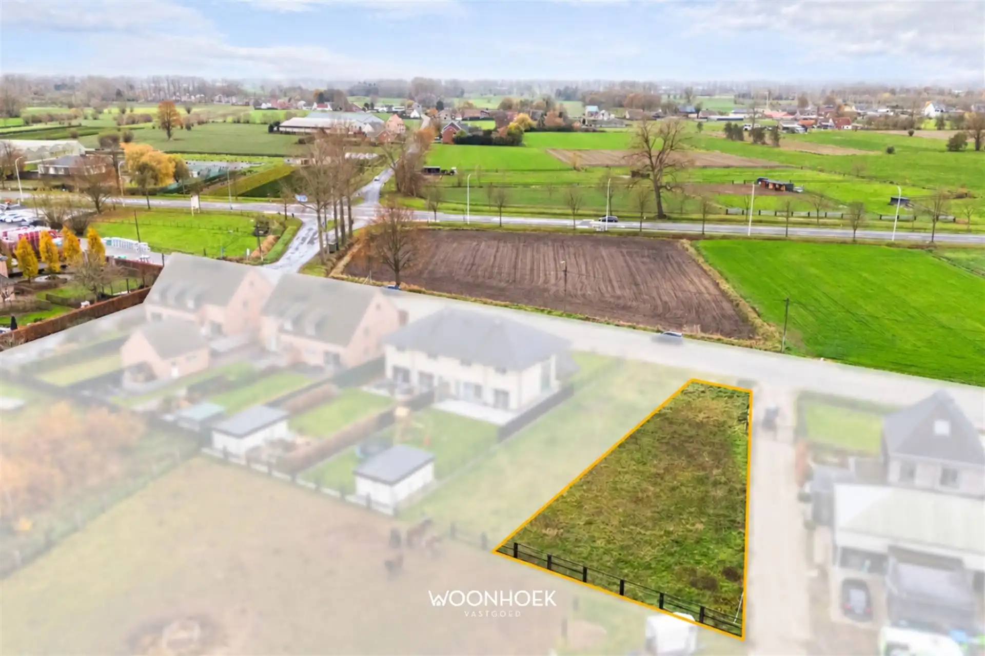 Residentiële bouwgrond voor HOB aan stadsrand Lokeren foto 6