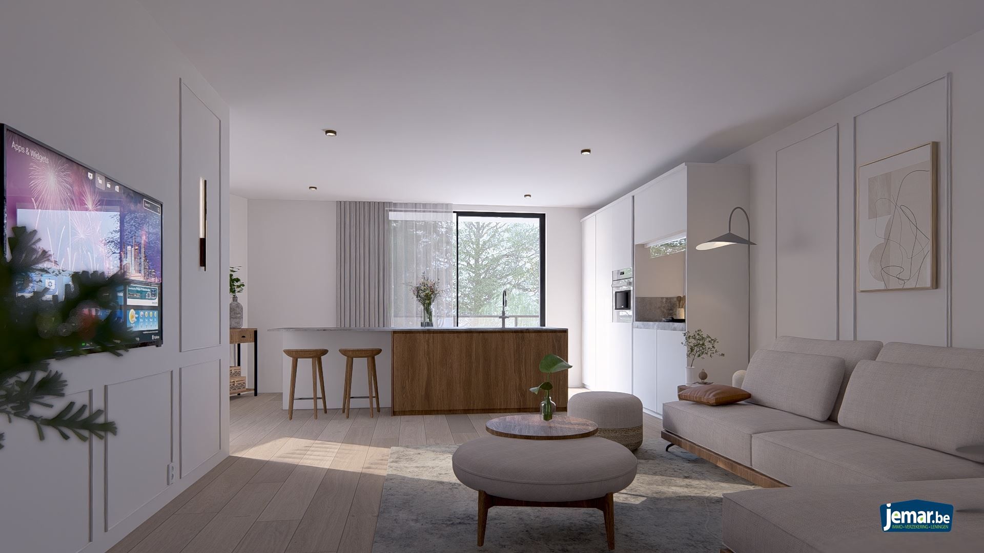 Gelijkvloers appartement.6% BTW mogelijk!!! foto 8