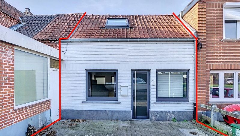 Rijhuisje van 66m² met 1 slaapkamer en 2 terrassen foto {{pictureIndex}}