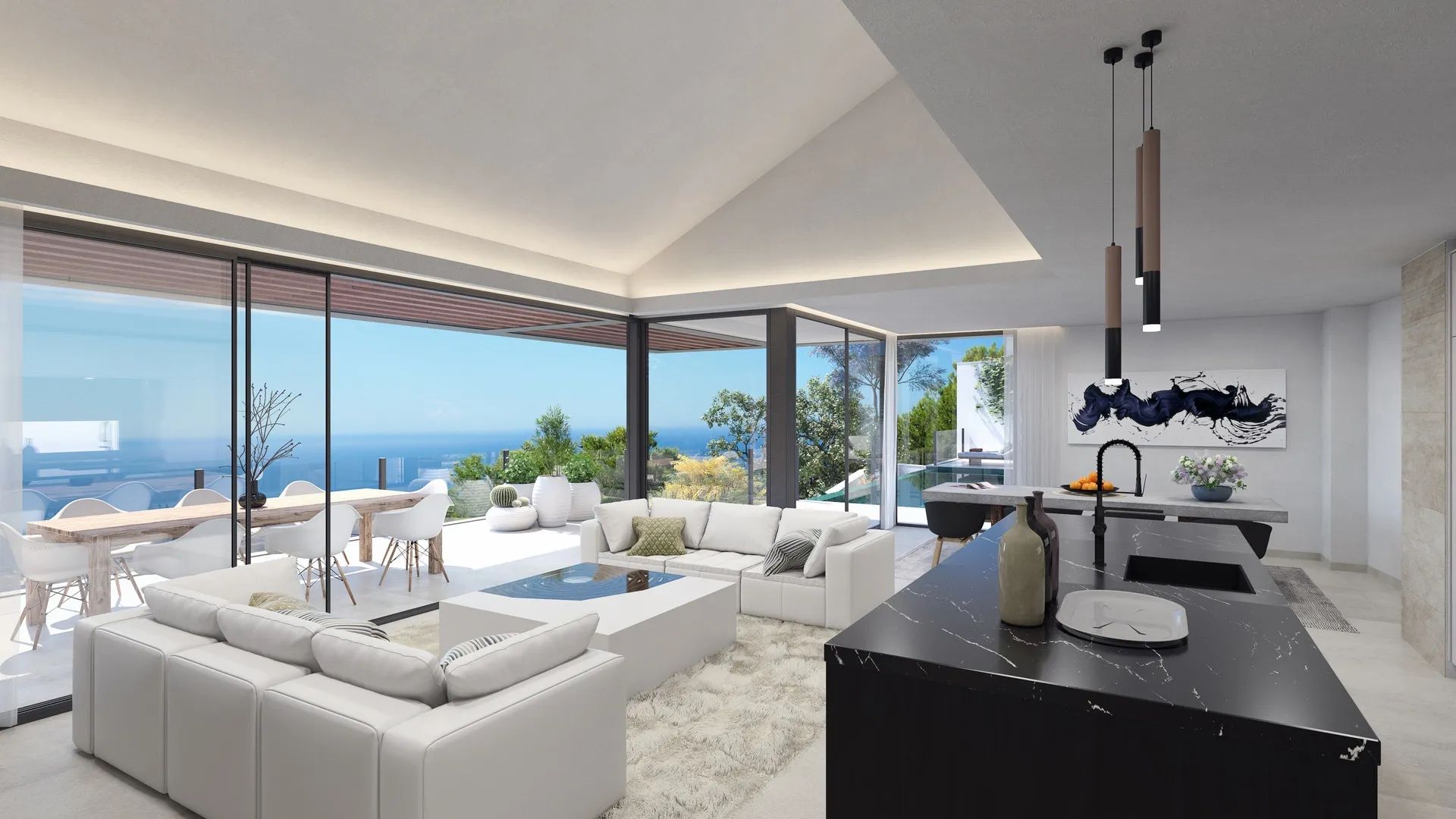 Exclusieve villa’s met panoramisch zeezicht en moderne luxe – jouw rustige toevlucht vlakbij Málaga! foto 3