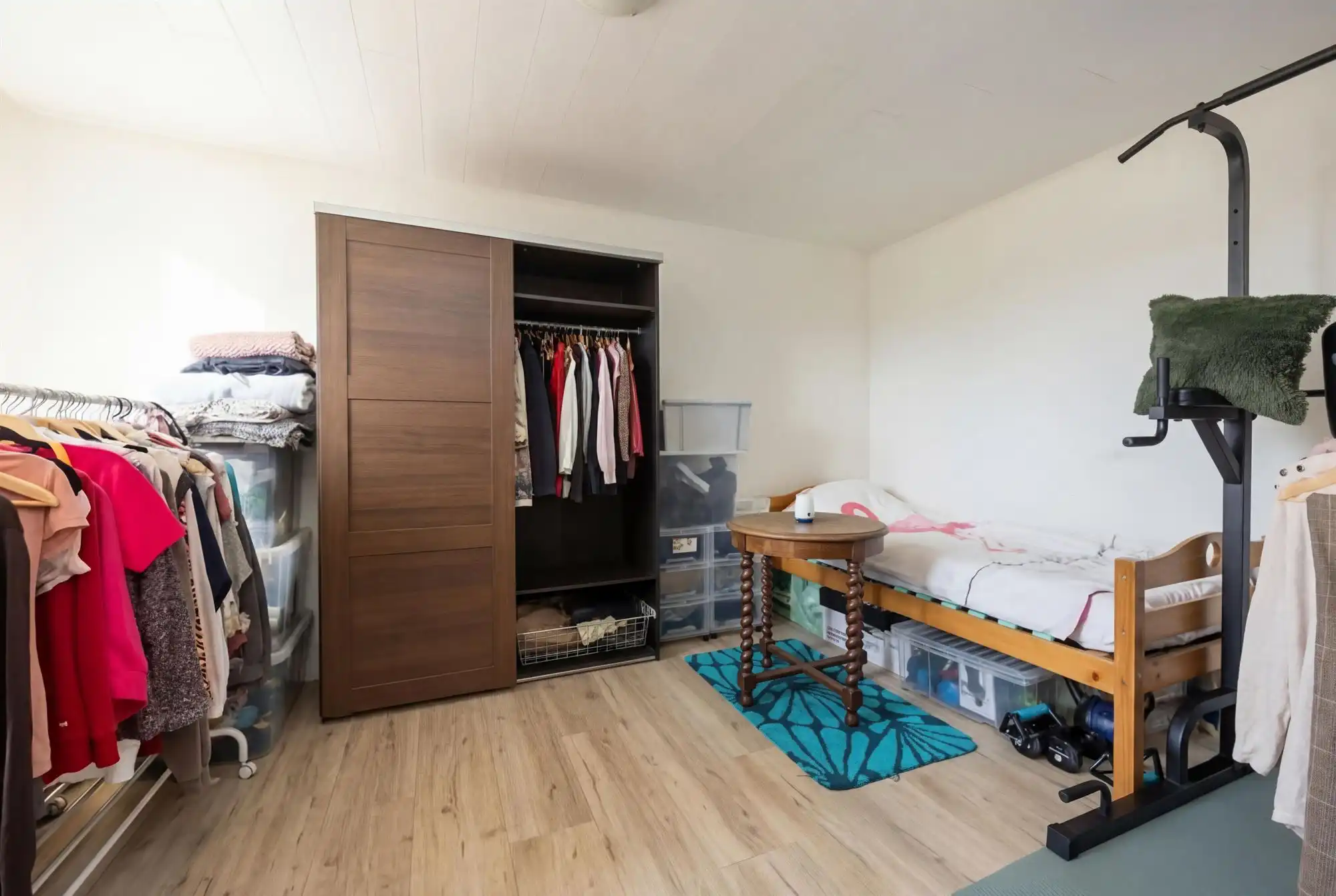 Gelijkvloersappartement met 2 slaapkamers en garagebox foto 11