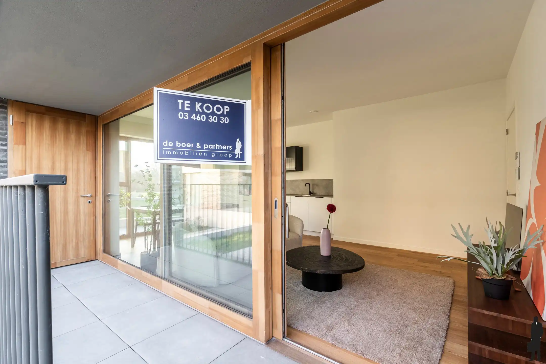 Gelijkvloers app met tuin in prestigieus project in Wilrijk foto 17