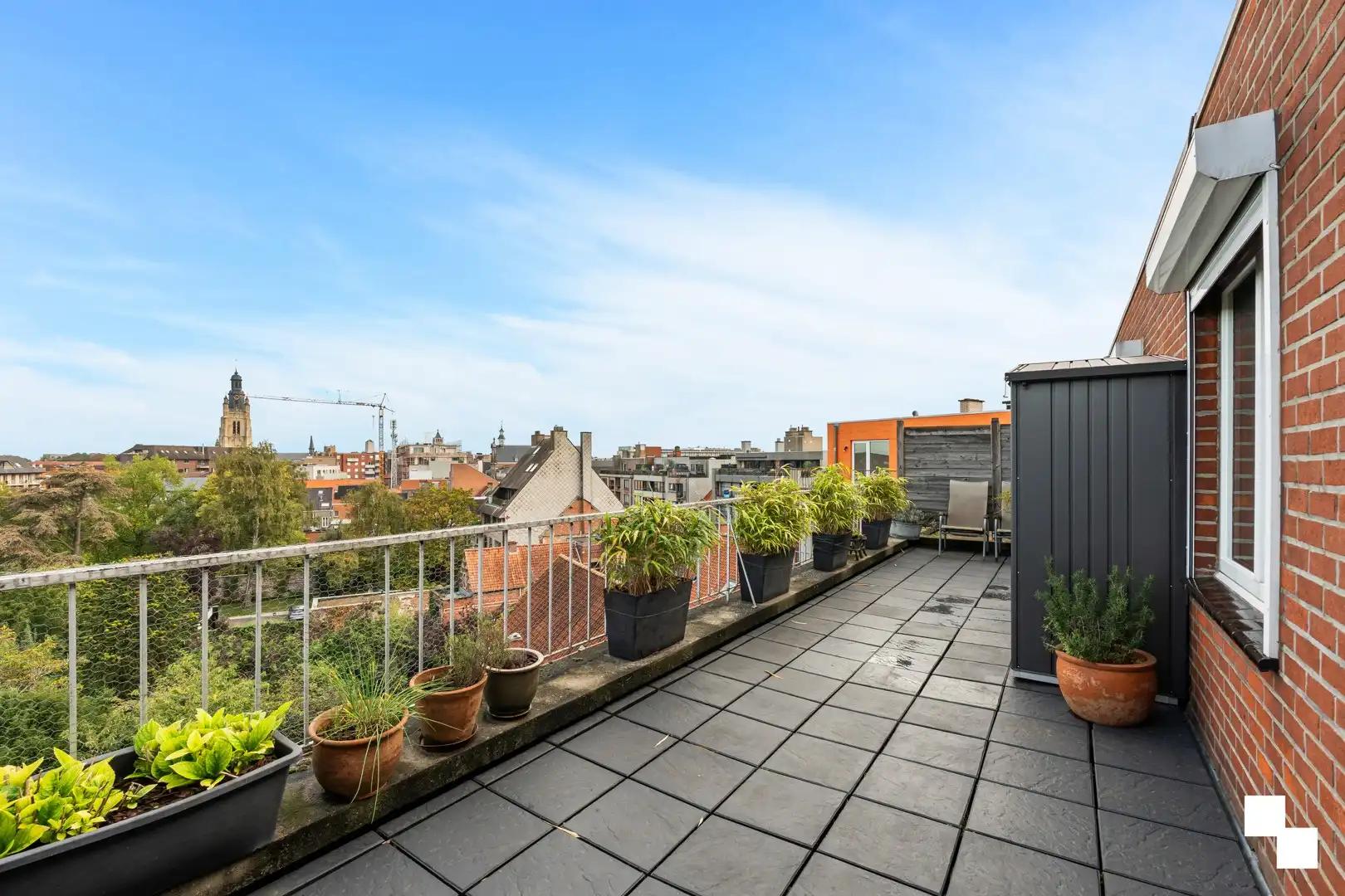 Dakappartement met 2 slaapkamers en dubbel terras - Roeselare foto 19