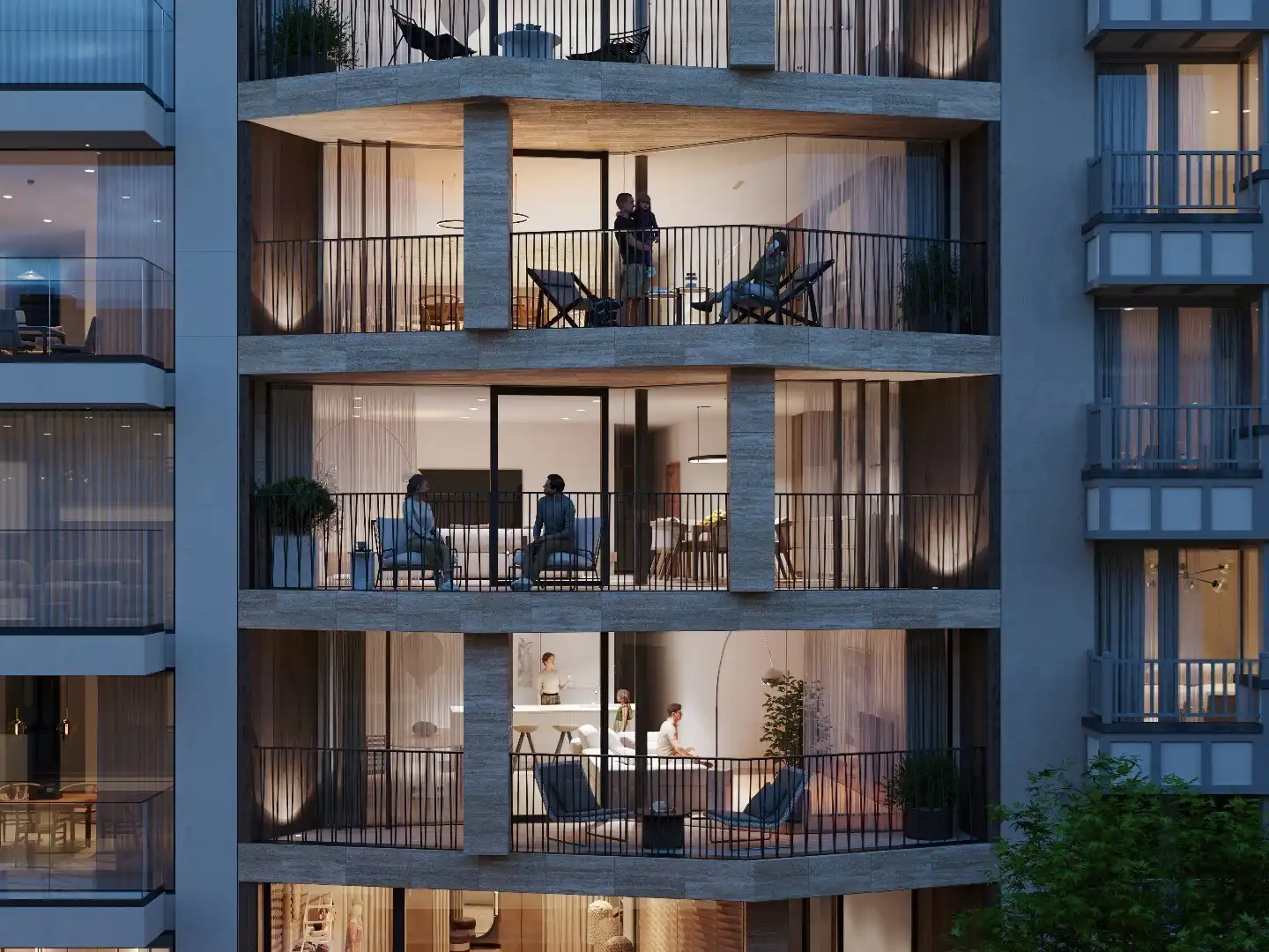 Laatste appartement binnen de residentie Eterno, een nieuwbouwproject op een toplocatie in het Zoute foto 5