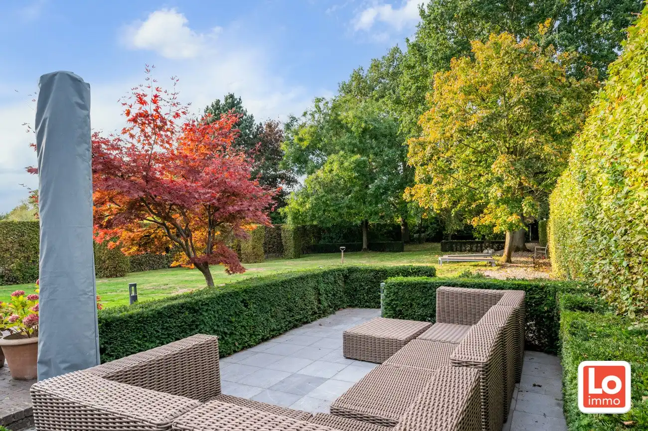 VERKOCHT! Charmante alleenstaande woning met inpandige garage en grote tuin op een rustige, groene locatie nabij het centrum van Beervelde! foto 25
