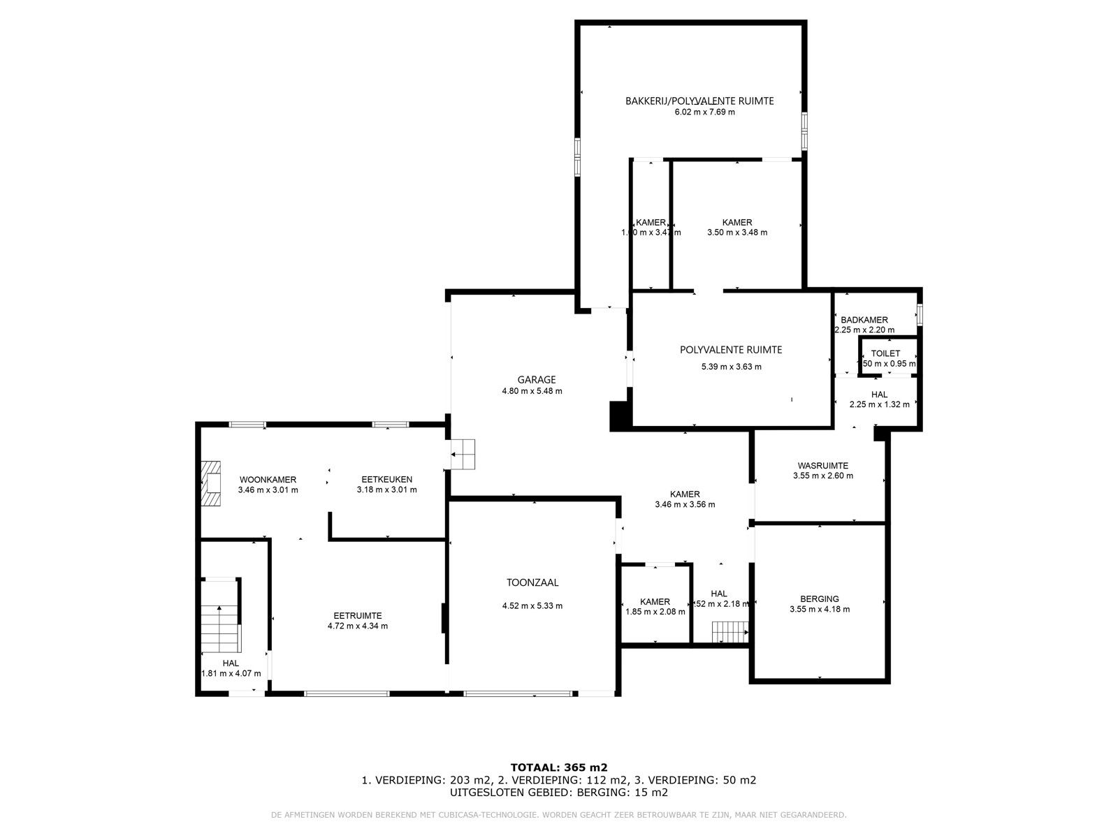 Gezinswoning met polyvalente ruimte/bureau/handel/co-housing foto 20