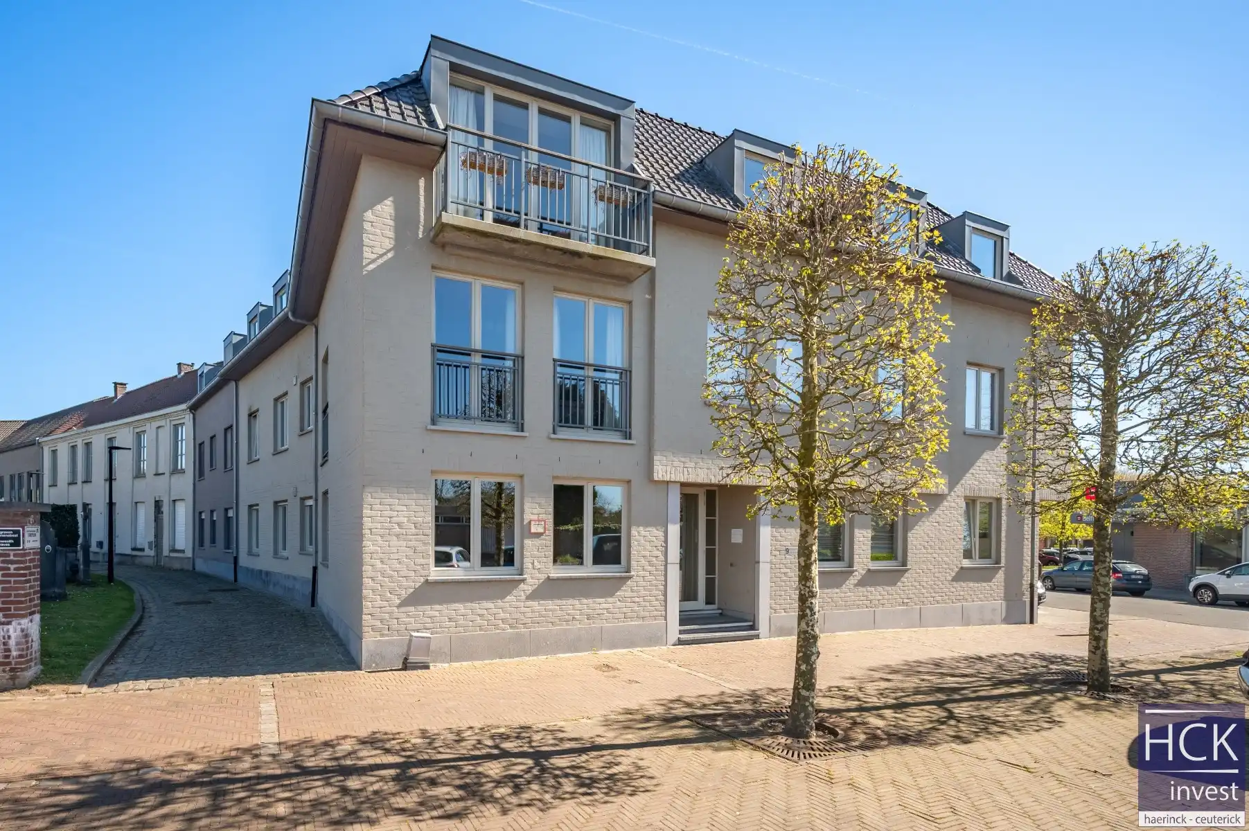 Hoofdfoto van de publicatie: OUDENAARDE - Knap appartement met 2 SLPK. op topligging te Eine
